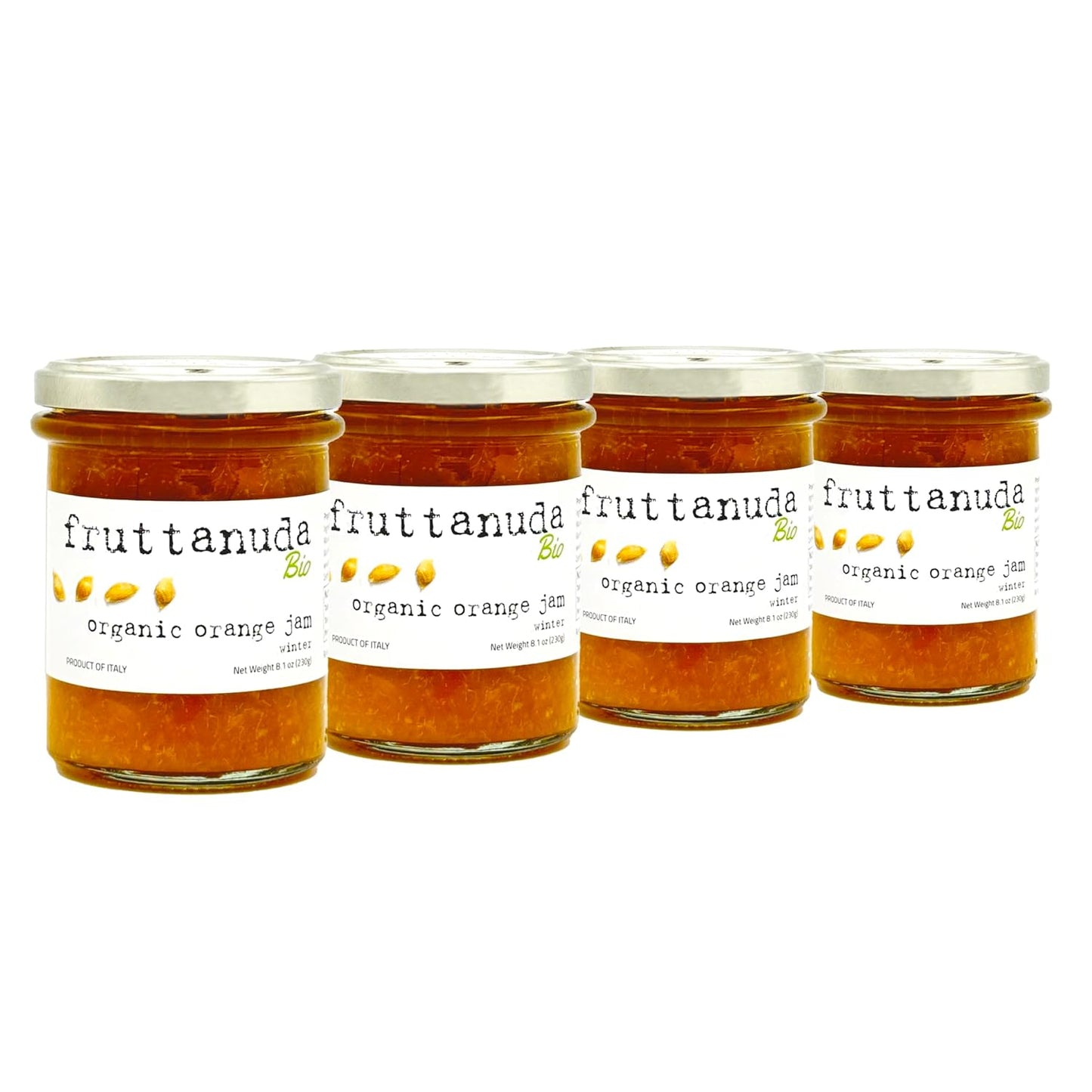 WellEatable Orange Marmalade, Organic Spread, 8.1 oz