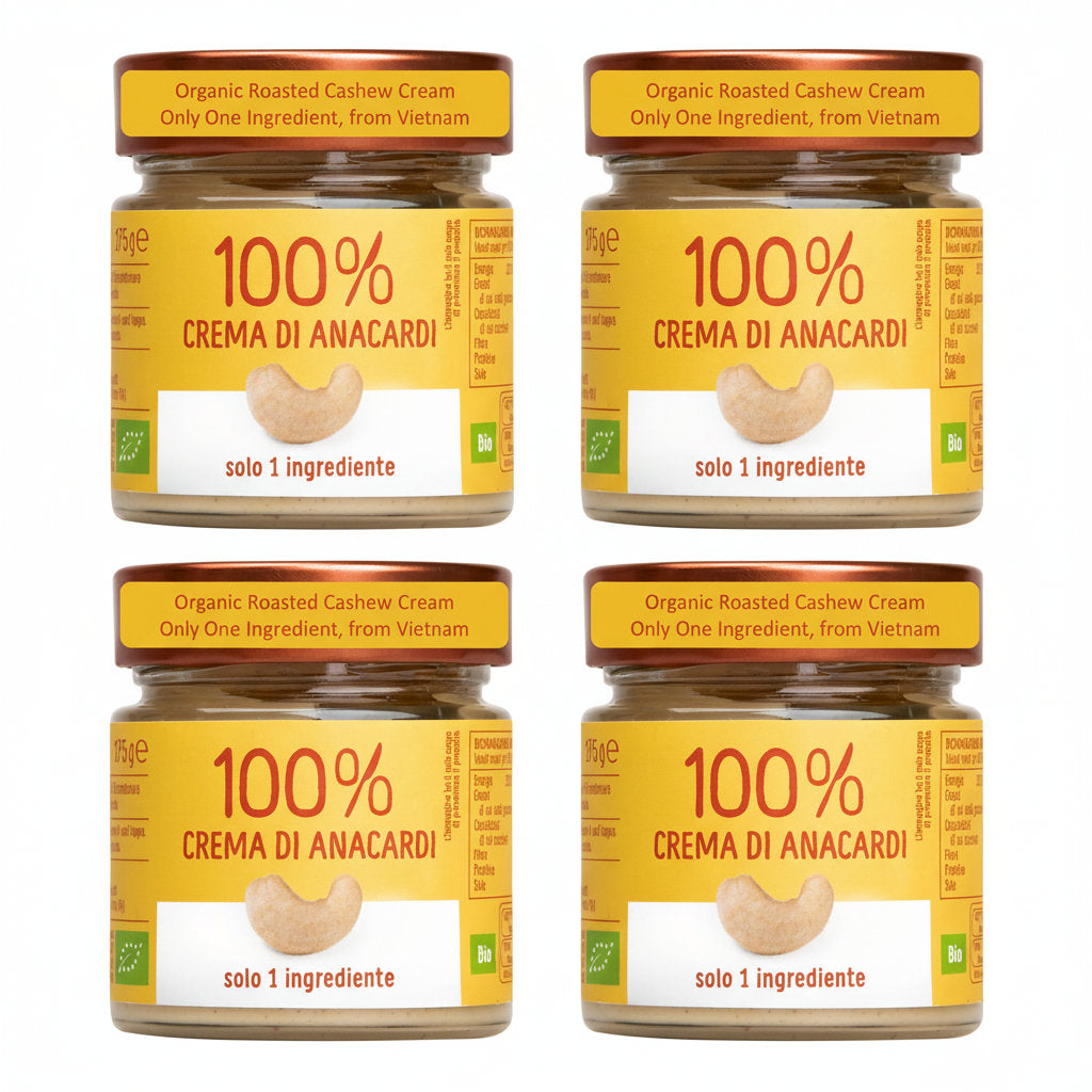 WellEatable Organic Roasted Cashew Cream, Only One Ingredient – 100% Cashews from Vietnam, No Sugar Added, No Palm Oil, Vegan, Paleo, and Keto Friendly, Non-GMO, 6.2 Ounce (Pack of 1)