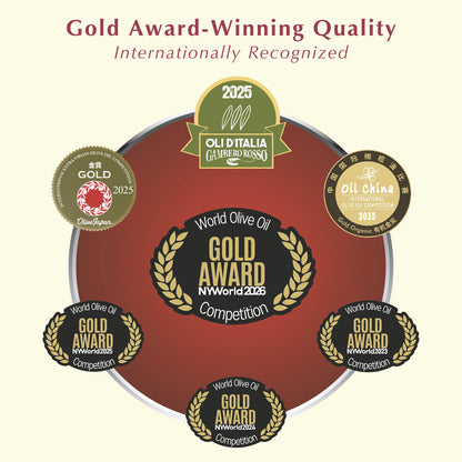 Laudemio Volmiano +900 mg/kg (2025-2026 Harvest) Polyphenols-Rich Tuscany Organic Extra Virgin Olive Oil, 16.9 fl oz