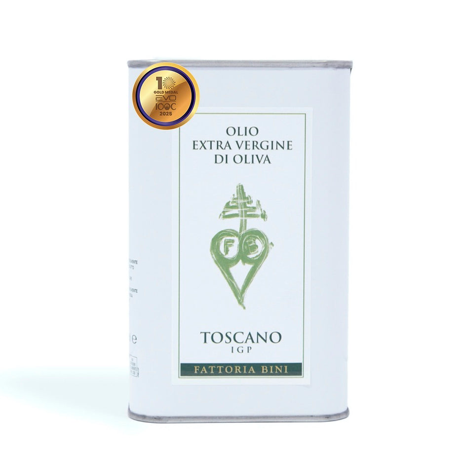 Tuscany Extra Virgin Olive Oil from Italy, New 2025–2026 Harvest, 900+ mg/kg Polyphenol-Rich, 2025 Gold Award, 16.9 fl oz